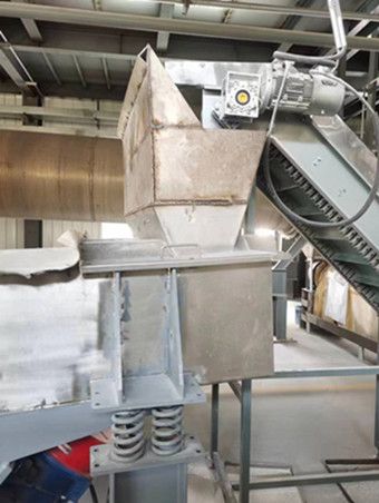 皮帶輸送機使用現場