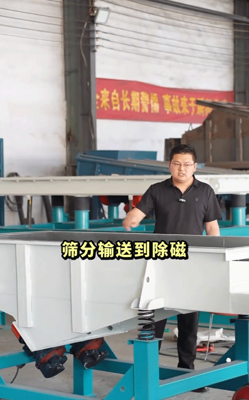 客戶定制的篩分除磁設備