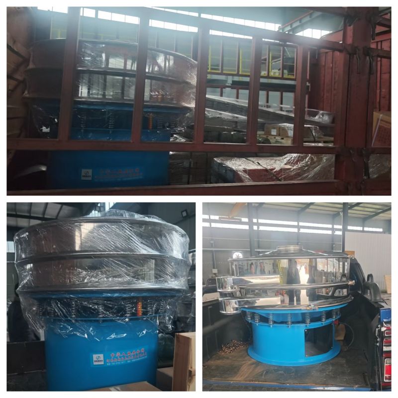 旋振篩、直線篩框、網架等發貨